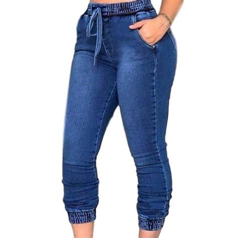 calça jeans jogger feminina-1